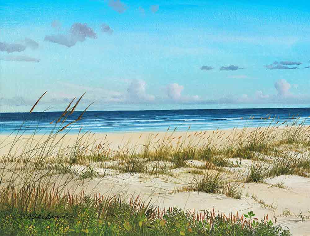 Summer Breeze AT1 by Mike Brown Ceramic Accent & Decor Tile MBA036AT1