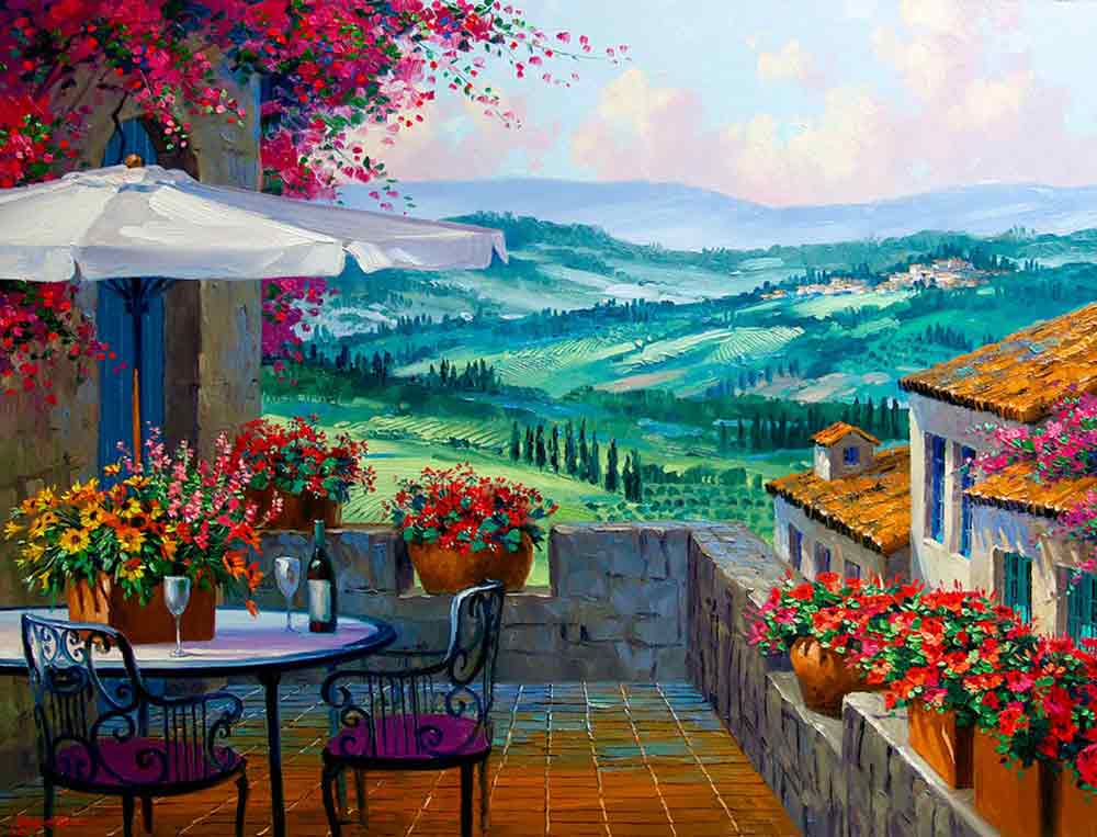 Tuscany Forever by Mikki Senkarik Ceramic Accent & Decor Tile MSA065AT