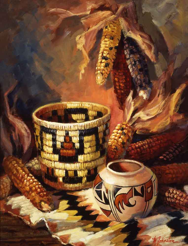 Hopi Harvest by Maxine Johnston Ceramic Accent & Decor Tile RW-MJA006AT