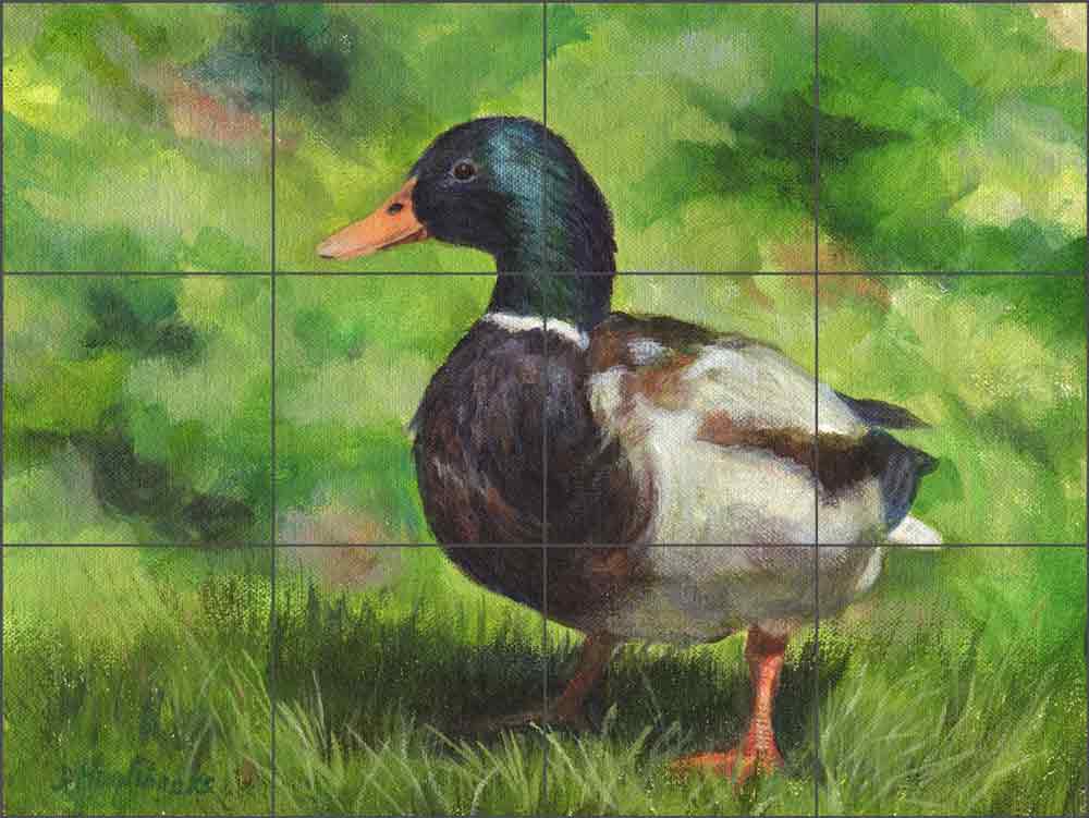 Just Ducky by Debbie Hughbanks Ceramic Tile Mural - DHA011