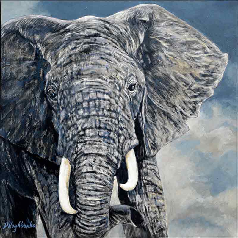 Out of Serengeti by Debbie Hughbanks Ceramic Accent & Decor Tile - DHA054AT