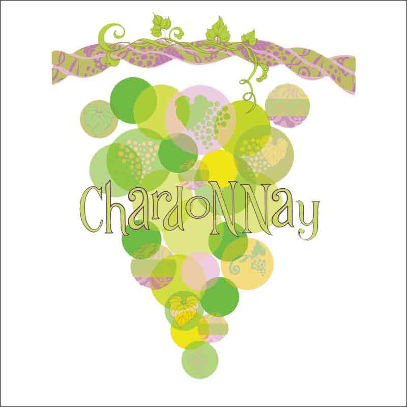 Chardonnay by Joan Chamberlain Ceramic Accent & Decor Tile - JC5-010AT
