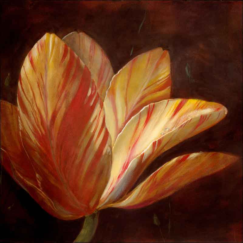 Morning Tulip by Wilder Rich Ceramic Accent & Decor Tile - OB-WR1338AT