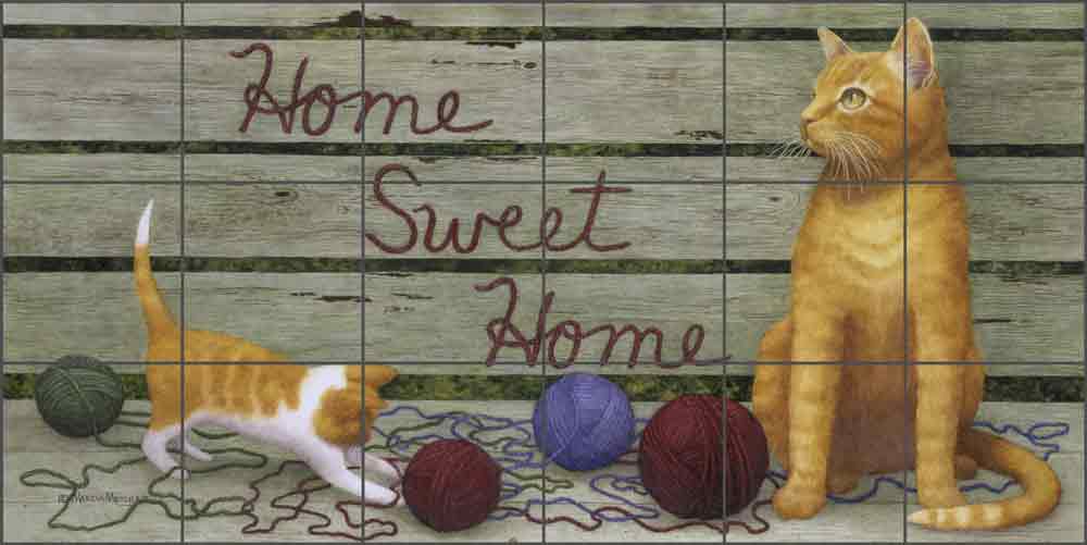 Home Sweet Home by Marcia Matcham Ceramic Tile Mural RW-MM010