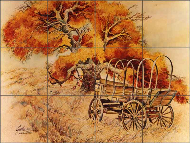 Autumn West by Warren Cullar Ceramic Tile Mural - WC116